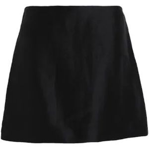 & Other Stories Black Linen Mini Skirt